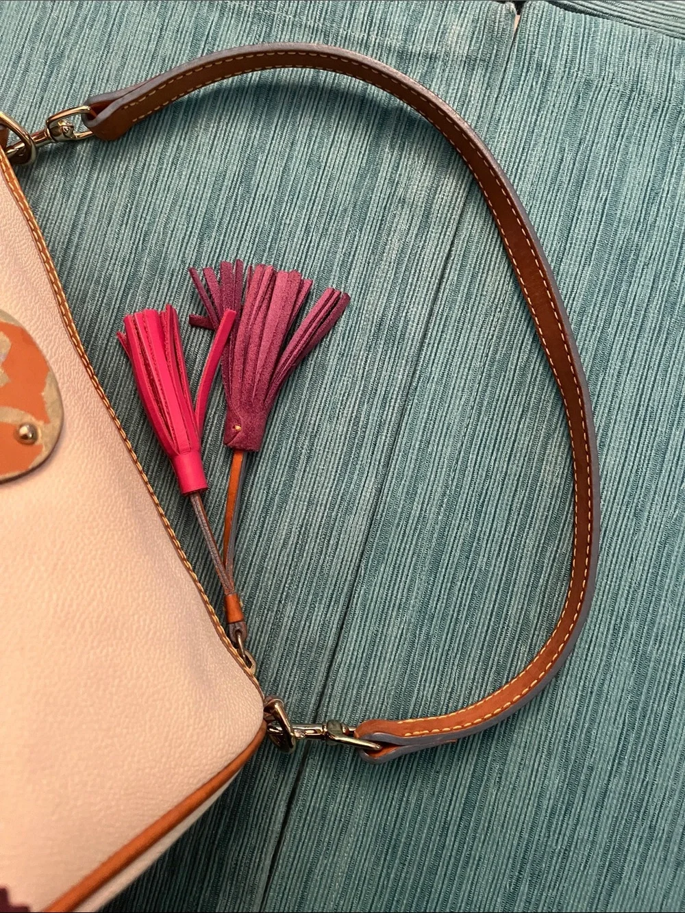 Y2K Dooney and Bourke / Lindsay Lohan hearts and charms bag #2. - Picture 7 of 15